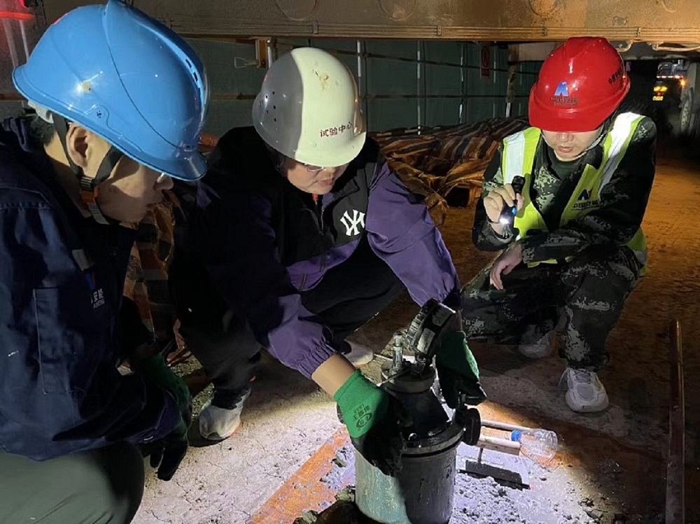 聚焦“一線”｜試驗公司：為青島官路水庫提供高質量檢測服務
